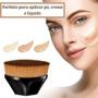 Imagem de Pincel De Base Corretivo hexagonal Cream Para Maquiagem Facial