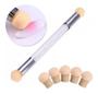 Imagem de Pincel Esfumar Unhas Degrade Nail Art Tool Baby Boomer