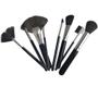 Imagem de Pincel Kit 8 Peças Maquiagem Profissional Corretivo Sombra Base Make Up