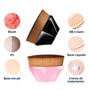 Imagem de Pincel Mágico Hexagonal Base Maquiagem Tiktok Flawless Brush