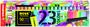 Imagem de Pincel marca texto Boss 7023 01 estojo com 23 cores Stabilo