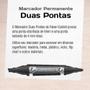 Imagem de Pincel Marcador Permanente Duas Pontas FABER-CASTELL