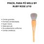 Imagem de Pincel Para Pó Melu Lf10 Para Maquiagem Facial Ruby Rose