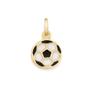 Imagem de Pingente banhado ouro 3x 24k 18k e 22k  feminino infantil bola resina rommanel 542163