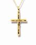 Imagem de Pingente Crucifixo Em Ouro 18k Lindo Pingente 1,40 Gramas