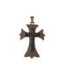 Imagem de Pingente Crucifixo Niquelado 42mm com Oração do Pai Nosso