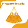 Imagem de Pingente De Seda Tassel - Franja - Amarelo Ouro - Com 50 Unidades - Nybc