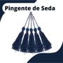 Imagem de Pingente De Seda Tassel - Franja - Azul Marinho - Com 20 Unidades - Nybc