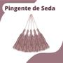 Imagem de Pingente De Seda Tassel - Franja - Chocolate - Com 20 Unidades - Nybc