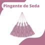 Imagem de Pingente De Seda Tassel - Franja - Rose - Com 50 Unidades - Nybc