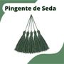 Imagem de Pingente De Seda Tassel - Franja - Verde Escuro - Com 50 Unidades - Nybc