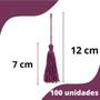 Imagem de Pingente De Seda Tassel - Pink Escuro - Com 100 Unidades - Nybc