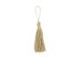 Imagem de Pingente De Tassel 9cm Bege Com 5 Unidades