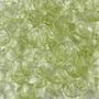 Imagem de Pingente Lentilha Oval Verde Transparente Acrílico 10x14mm 100pçs 50g
