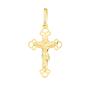 Imagem de Pingente Ouro 18k Cruz Crucifixo Cristo G4116