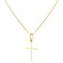 Imagem de Pingente Ouro 18k Cruz Crucifixo Liso Espelhado PG-003