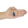Imagem de PINGENTE PEDRA ROLADA QUARTZO AZUL - (2 a 3,5)cm - PRATA 925