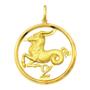 Imagem de Pingente Signo Redondo Grande 2.8cm Ouro 18k K470