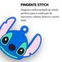 Imagem de Pingente Stitch Emborrachado 5/20 unidades Para Chaveiro Colar