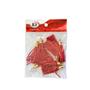 Imagem de Pingente Tassel De Camurça 5 Cm Mf-47 Vermelho 8 Un - Kit