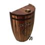Imagem de Pingômetro Barril Decorativo Rústico Pinga Cachaça com Torneira em MDF Grife de Boteco