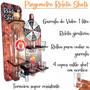 Imagem de Pingometro Rústico com Jogo de Roleta Drinks Shot Decor