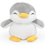 Imagem de Pinguim Baby de Pelúcia 26cm Cinza