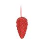 Imagem de Pinha Decorativa Vermelha Para Pendurar - 1 UN - Cromus: 1410123