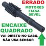 Imagem de Pinhão do cabo velocímetro cx 513 motor fire dobló idea linea palio siena strada punto stilo uno g1 g2 fiorino g1 (93mm)