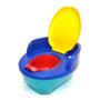 Imagem de Pinico Infantil Musical Degrau Troninho Privadinha Menino Menina Azul Rosa Desfralde Musical Vaso