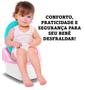 Imagem de Piniquinho Penico Troninho Infantil Portátil Assento Redutor 2x1 - Menina