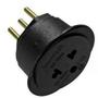 Imagem de Pino Adaptador Interneed 2 Polos+Terra Universal 10A. Preto 44819 - Kit C/10 Pecas
