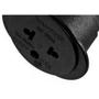 Imagem de Pino Adaptador Interneed 2 Polos+Terra Universal 10A. Preto 44819 - Kit C/10 Pecas