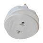Imagem de Pino Adaptador Interneed Universal 10A. Branco 37866 - Kit C/10 Pecas
