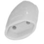 Imagem de Pino Femea 2 Polos Daneva 20A Branco Dn1610 - Kit C/12