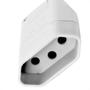 Imagem de Pino Femea 2 Polos+Terra Perlex 10A Branco 2043Brc/10 - Kit C/10
