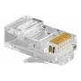 Imagem de Pino Jack Rj-45 8X8 Fcs Cat.5E - 100 Pc - Sohoplus - Macho