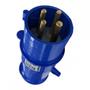 Imagem de Pino Macho Industrial Steck 3 Polos+Terra 220V. 32A. Azul N4279