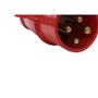 Imagem de Pino Macho Industrial Steck 3 Polos+Terra 380V. 16A. Vermelho N4076