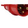 Imagem de Pino Macho Industrial Steck 3 Polos+Terra 380V. 32A. Vermelho N4276