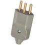 Imagem de Pino Macho Margirus 2P+T 20A Cz ./ Kit Com 10 Unidades