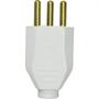 Imagem de Pino Macho Transmobil 2P+T 20A Cinza - Kit C/10 Unidades