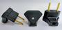 Imagem de Pino Macho Triangular Voltim 2P 20A Preto Kit 70 un No Pote