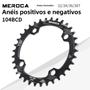 Imagem de Pino MTB Ultraleve 104 BCD - 32T/34T/36T/38T (Estreito/Largo/Redondo)