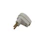 Imagem de Pino Torto Plug Forte Mec-Tronic 2P NBR 14136 10A/250v