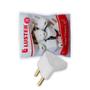 Imagem de Pino Triangulo 2 Polos Luster 10A Branco 2046 - Kit C/10