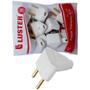 Imagem de Pino Triangulo Luster 10A. Branco - Kit C/10 Pecas