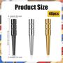Imagem de Pinos de Cribbage de Metal NQEUEPN - 48 Unidades para Furo de 1/8" (3 Cores)