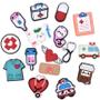 Imagem de Pins/botons Enfermagem Medicina Kit  Sortidos