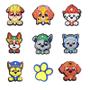 Imagem de Pins Botons Jibbitz Patrulha Canina Com Kit 10